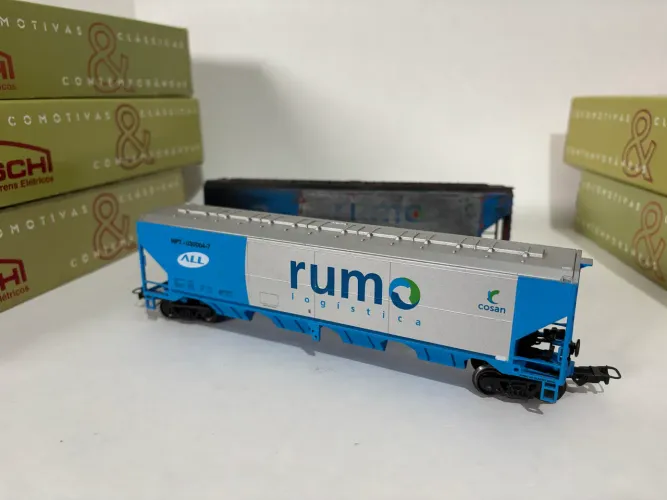 Kit 02 vagões Fora de Catálogo Rumo Fase 1 Frateschi