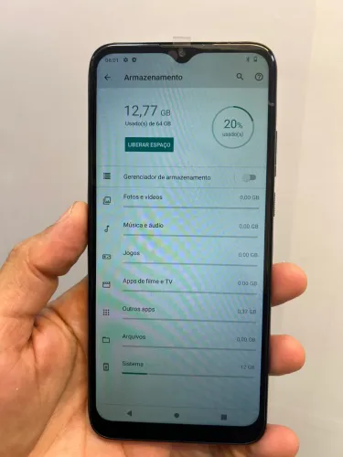 Moto G8 power light