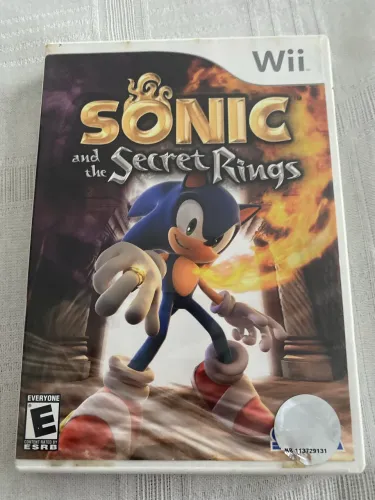 Jogo Sonic and the Secret Rings Nintendo Wii Original