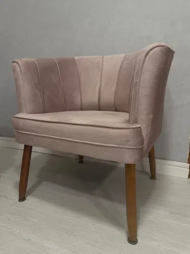 Poltronas rosê rosa