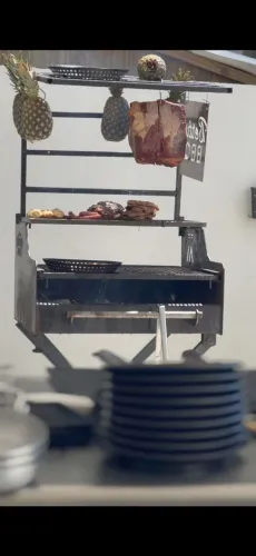 Defumador e Parrilla