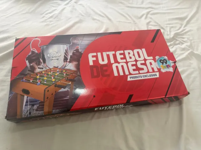 Mesa de Futebol - Pebolim - Mesa Grande Com Pés E Marcador
