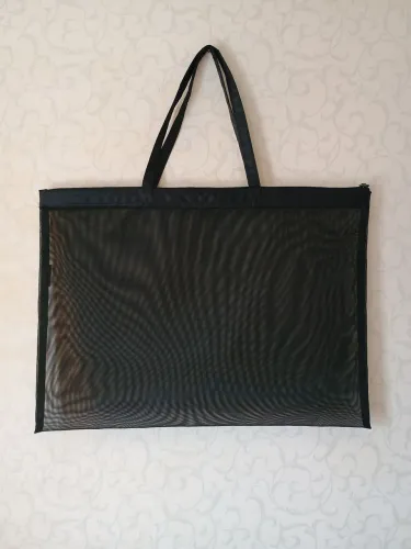 Bolsa Porta Desenhos A3 Trousses LB com Zíper e Alça - 50x36cm