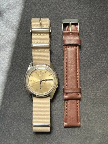 Relógio Seiko 5 Automático * Vintage + Pulseira Extra