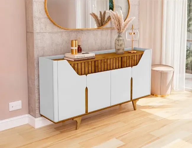 APARADOR BUFFET DANUBIO -DISPONIVEL EM 2 CORES = TEMOS PRONTA ENTREGA