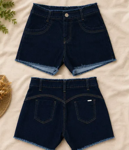 Short Jeans Feminino Tam. 42 Nunca Usado