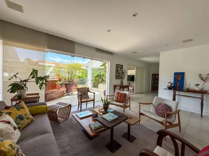 LINDA COB. DUPLEX, 460m2, 4 SUITES, SPA C/ VISTA PEDRA GÁVEA, QUADRÍSSIMA PRAIA, JARDIM