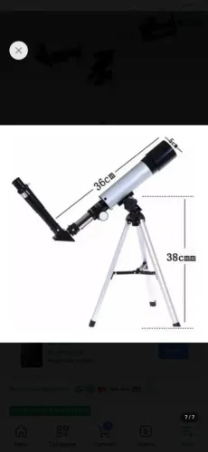 Telescópio Refrator F36050 90x
