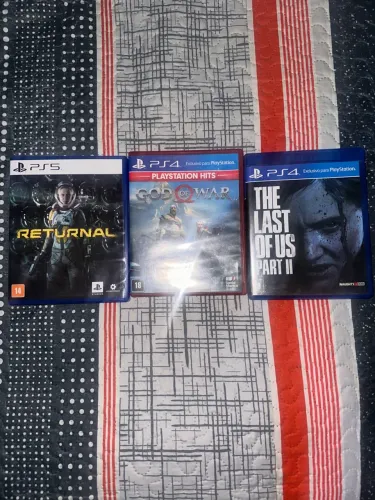 Jogos ps4 e ps5