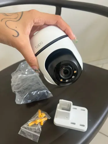 TP-Link Tapo C500 Câmera de Segurança Wifi 1080P 360° Colorida IP65<br>