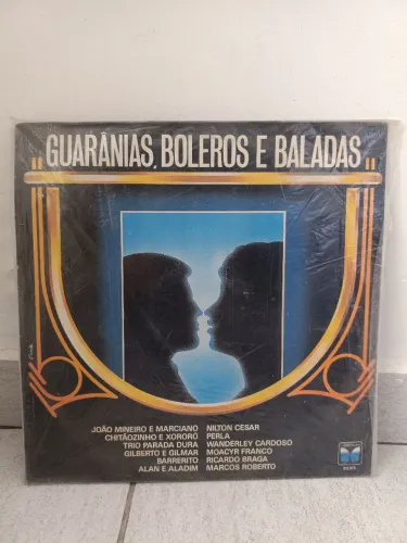 Disco de Vinil guarânias boleros baladas