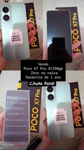 Celular poco x7 pro 256gb
