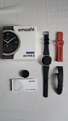 Novinho! Amazfit Active 2 Round (Premium)