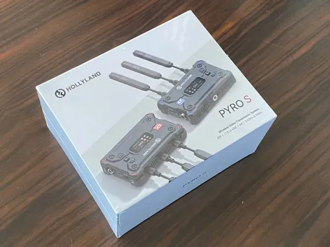 Transmissor de Vídeo Profissional Hollyland Pyro S Wireless 4K