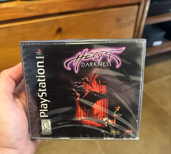 PS1 - Heart of Darkness - Prensado - lacrado - PlayStation 1