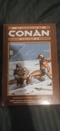 Livro As Crônicas de Conan Volume 2: Inimigos em Casa e Outras Histórias (capa dura)