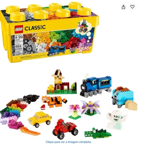Caixa LEGO - 490 peças