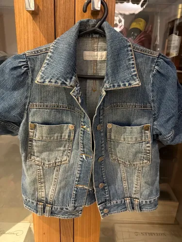 Casaqueto jeans TAM P - Maria Bonita Extra 
