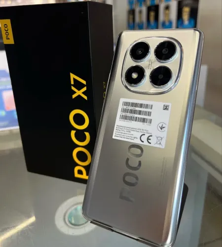 Celular Poco x7 12/512Gb -Prata R$1999,00 Lacrado Entregamos