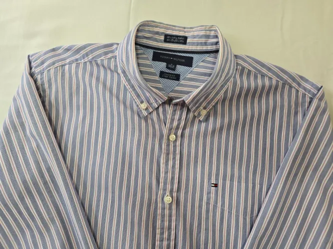 Camisa Social Tommy Hilfiger Tam M, manga comprida 