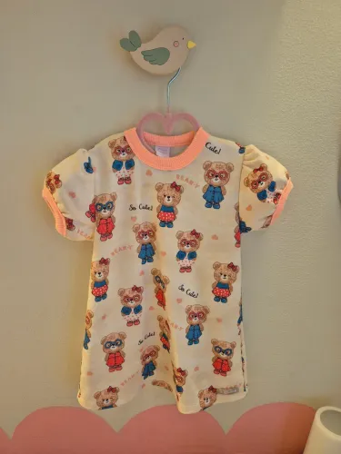 Vestido cinti para bebê menina 9 a 12 meses