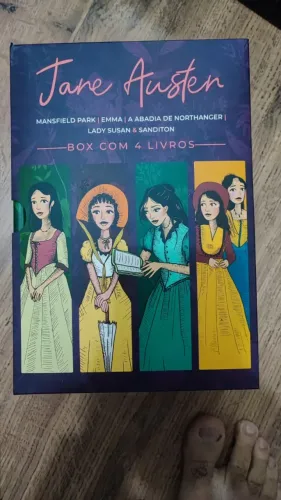Box Jane Austen (4 Livros) - Mansfild Park, Emma, A Abadia de Northanger, Lady Susan