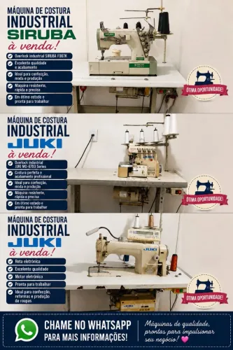 Vendo 3 máquinas industrial no valor de uma,