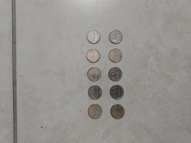 Moedas antigas 