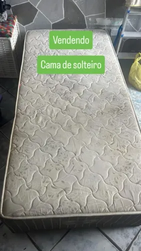 Cama box de solteiro