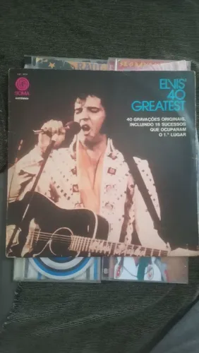 Vendo cds Raul e um LP do Elvis
