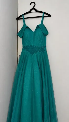 Vestido Turquesa de 15 Anos!