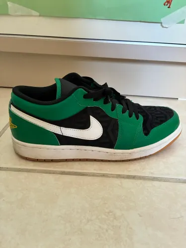 Nike Air Jordan Low Verde/Preto Nº 42 - Com Caixa e Nota Fiscal - Estado 10/10