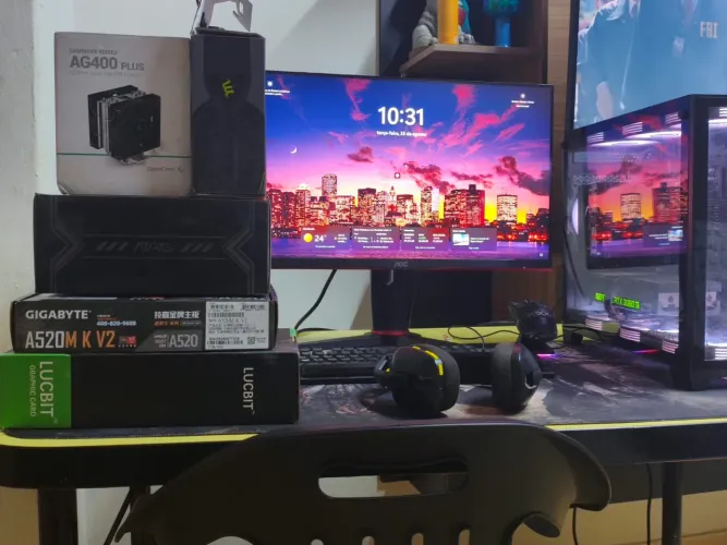 VENDO PC GAMER RYZEN SETUP COMPLETO