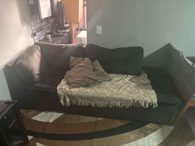 Vendo sofá em L 3,40metros total