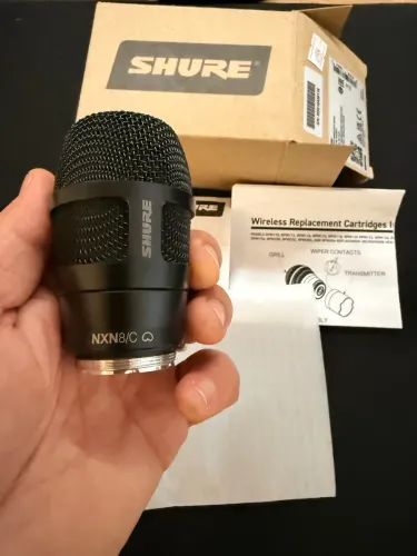 CÁPSULA SHURE NEXADYNE ( Pouquíssimo uso ) está NOVÍSSIMA