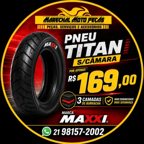 pneu 90/90-18 sem camara 
