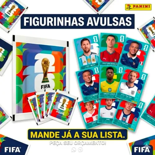 Figurinhas Avulsas Copa do Mundo 2026