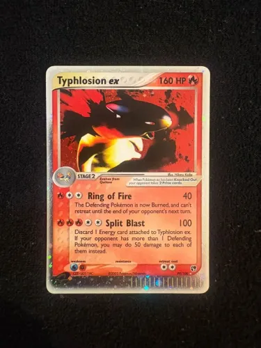 Carta Pokemon: Typhlosion Ex
