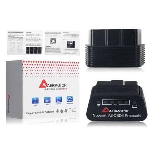 Scanner Automotivo Aermoto Wi-Fi OBD2