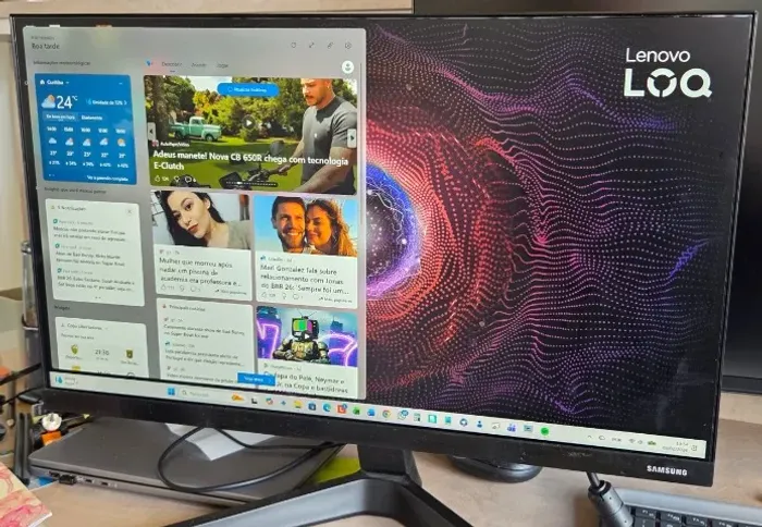 Monitor Samsung 22 pol HDMI seminovo