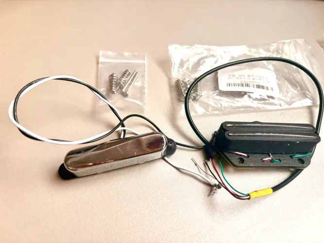 Captadores p/ tele neck single e bridge mini HB