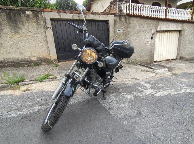 Haojue Chopper Road 150 2020 | Único dono | Revisada | Pneus novos