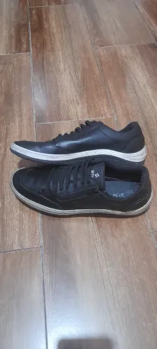 Sapatenis N43 STIR original preto masculino