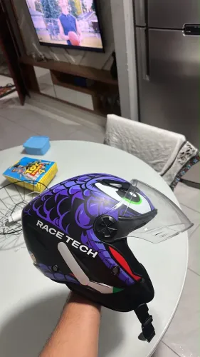 Capacete aberto,pra vender ou trocar (TAM 58)