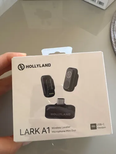 Microfone Lark A1 mini duo 