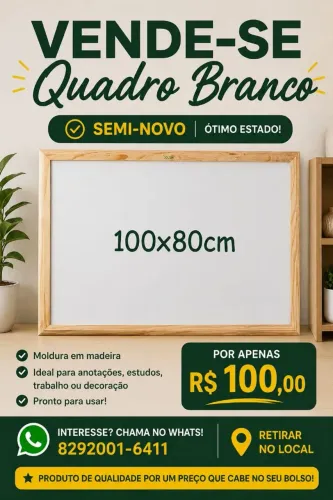Vendo Quadro Branco 