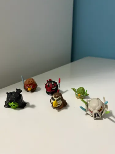 coleção de bonecos Angry Birds Star Wars Telepods