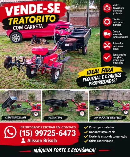 Vendo tratorito