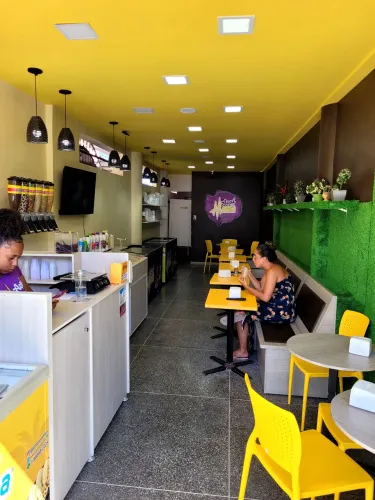 Estrutura para loja Açaí