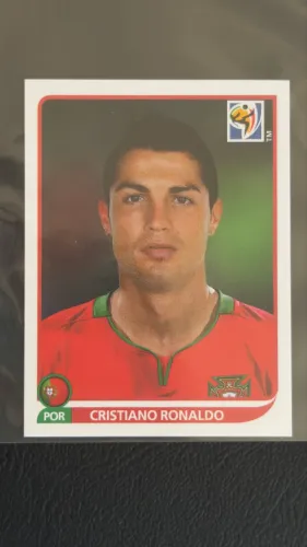 Figurinha CR7 2010